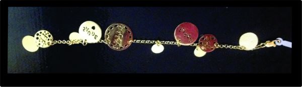 Pulseira Moedas